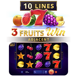 3 Fruits Win: 10 Lines