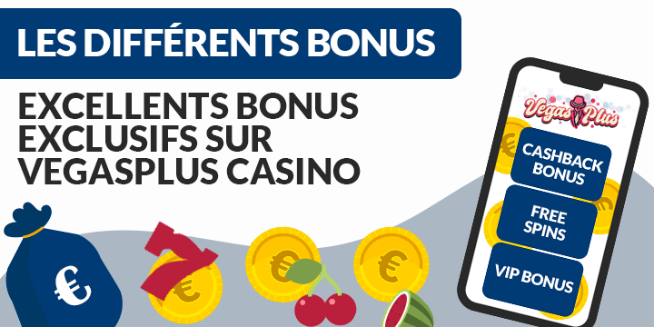 bonus exclusifs sur vegasplus casino