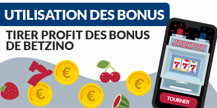 jouer avec les bonus de betzino