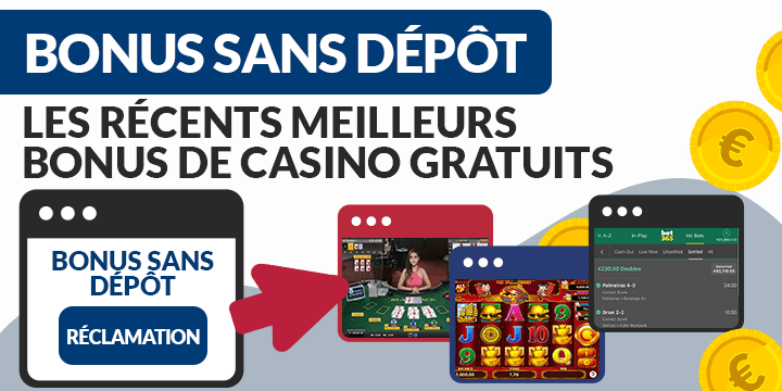 Meilleures offres de casino sans dépôt