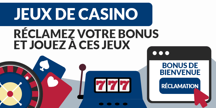 Jeux avec bonus de bienvenue sans dépôt