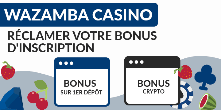 bonus de bienvenue de wazamba casino